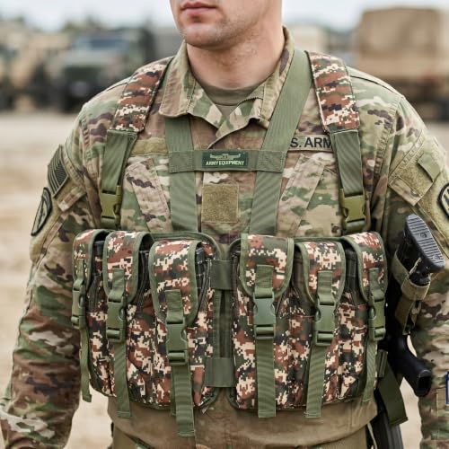 Image of Azad tactical vest for ary with stuff oragnizer and poches