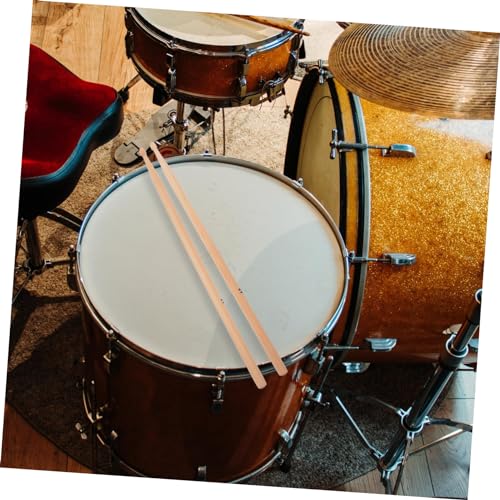 Kit de baqueta y cepillo para batería multiuso con bolsa de almacenamiento para bateristas adecuado para práctica, bandas juveniles y presentaciones miniatura 4