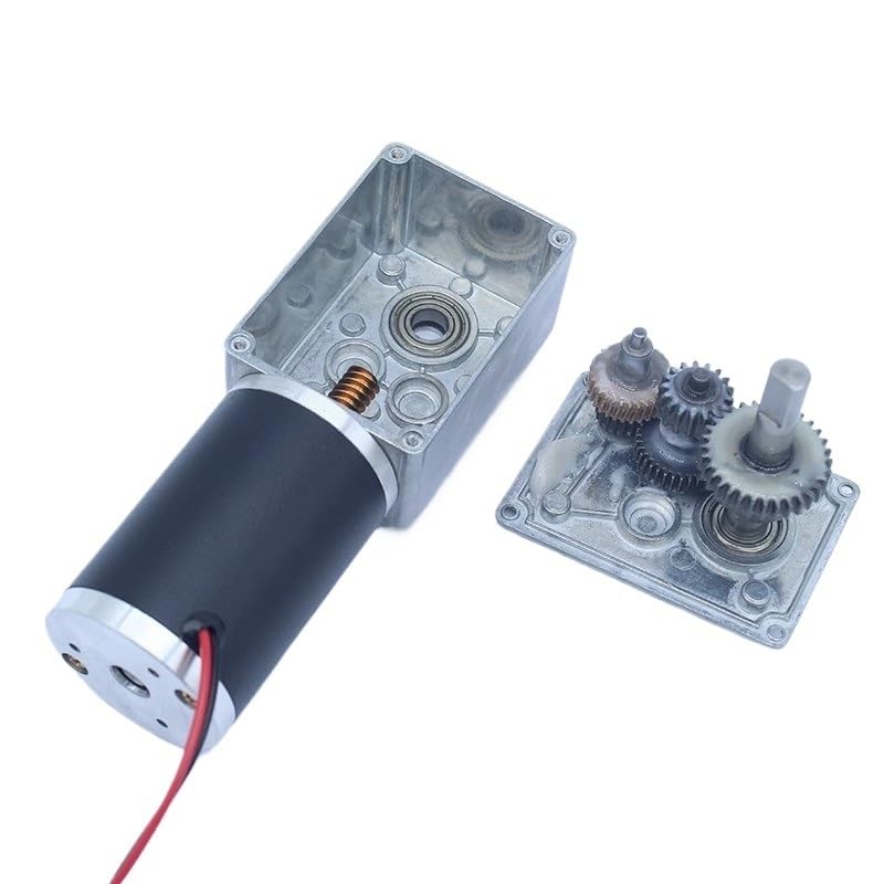 Moteur vis sans fin 24V autobloquant pour bloquer une charge sans courant