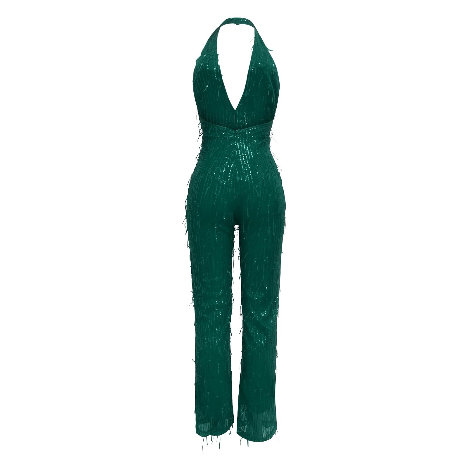 IQYU Tute Donna Tuta Pantaloni Matrimonio