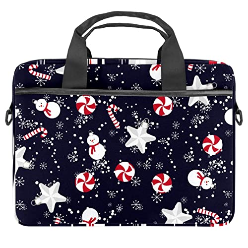 Sacoche à bandoulière pour ordinateur portable fine et légère motif vagues japonaises