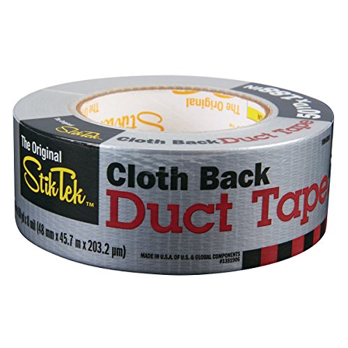 Image of 50 Yds. x 1.88 in. Cloth Back Silver Duct Tape