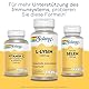 Solaray - L-Lysin HCl 1000mg - 60 Vegane Kapseln - Hochdosiert l Lysine Aminosäure - 500mg pro Kapseln - Laborgeprüft