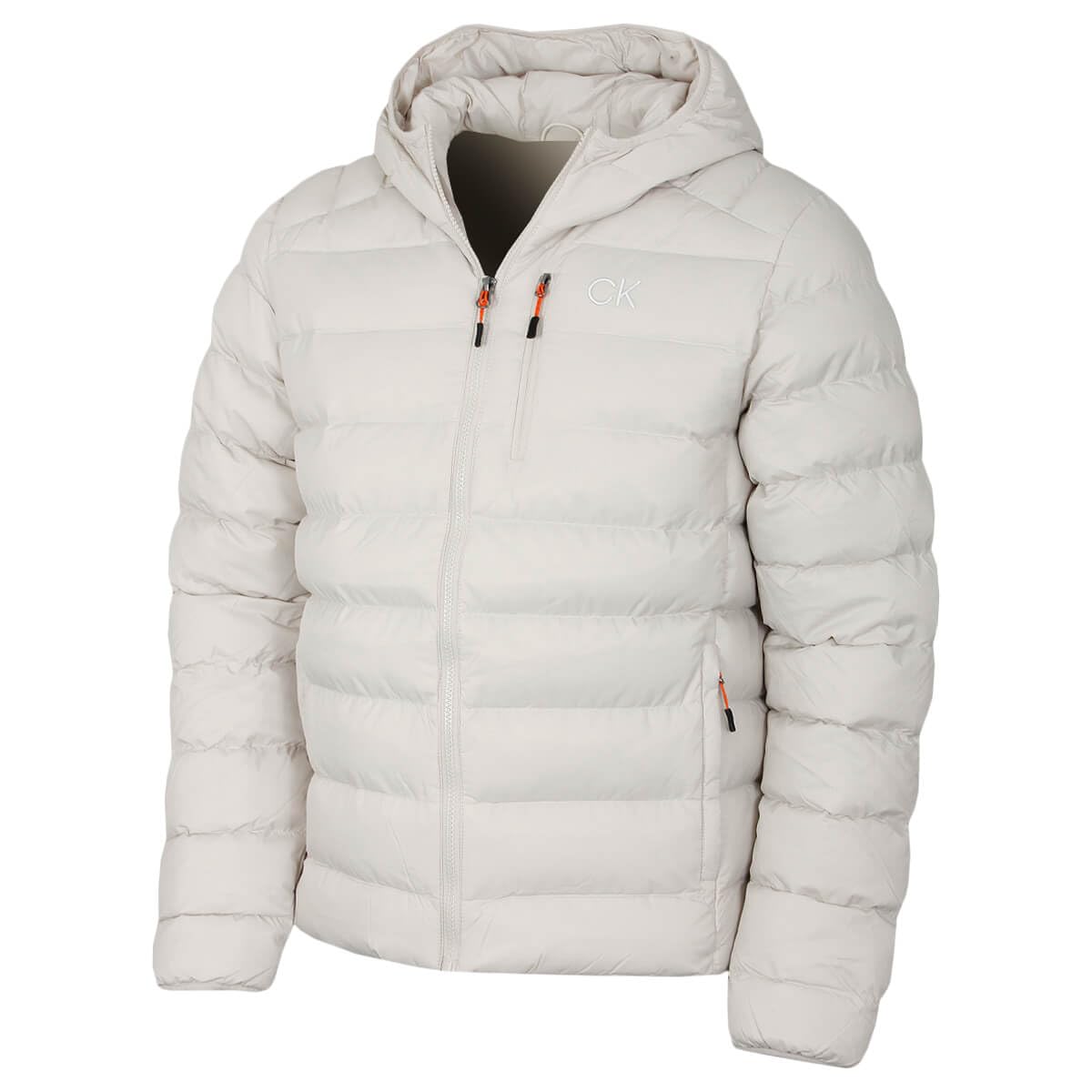 Calvin Klein Mens Woven Jacket - Parchment - XXXL