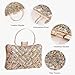Imagen de CORIOS Bolso de Fiesta para Mujer Diamantes de Imitación Clutch Bolso de Boda Elegante Bolsa de Noche Formal Bolsos Bandolera Bolso de Hombro Pequeña para Fiesta de Graduación Boda Banquete Multicolor