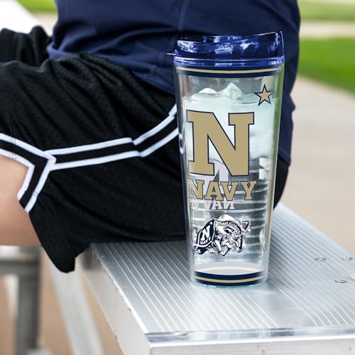 Image of Rico Industries NCAA College Double Wall Mayhem 16oz Or 20oz Tritan Tumbler W Lid