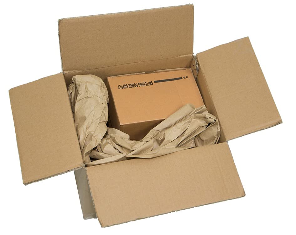 Eco Friendly Packaging Void Fill Paper Loose Fill 540m X 350mm 80gsm. 100% Recycled FSC