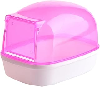 Hamster Sand Bath Container Bathing Box Versatile Leakproof Convenient Stylish Easy to Clean Hamster Bathroom Sand Bath Case