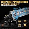 8-Amp Angle Grinder: DEKOPRO 4-1/2 inch Electric Corded Grinder Power Tools with Grinding and Cutting Wheels, Auxiliary Handle and Wrench for Cutting, Polishing and Grinding #1
