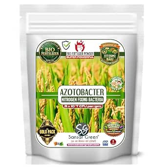 Sansar Green® Azotobacter Bio Fertilizer Powder | Nitrogen Fixing ...