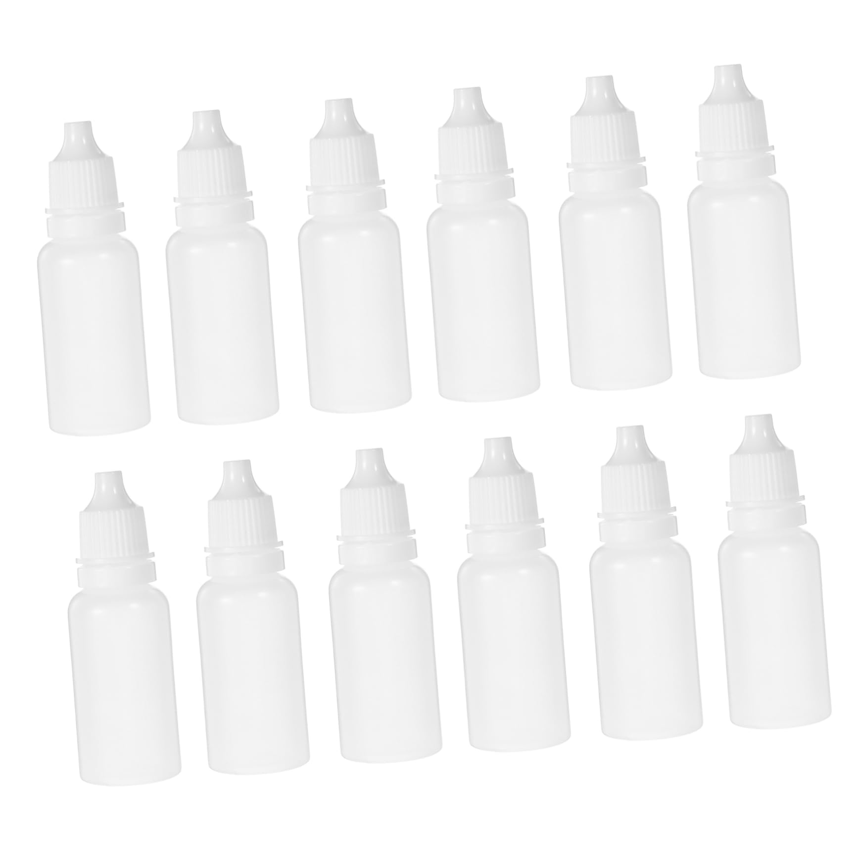 SOLUSTRE Reusable Eye Dropper Bottles 12 Pack Mini Dropper Bottles Child- for Saline and Essential Oils