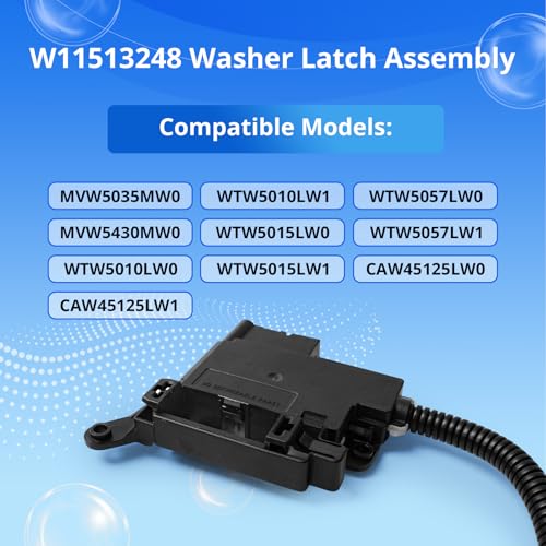 Image of W11414731 W11513248 Washer Machine Lid Lock Switch Assembly