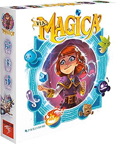 Hurrican Asmodee HURD0004 Via Magica Family Game German, Multicoloured, Small