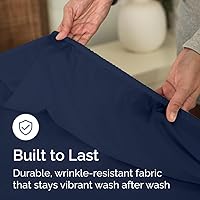 Vista 90 de King Fitted Bed Sheet - Bottom Single Fitted Sheet Only - Ultra-Soft Hotel Luxury Bedding w/ 8-16 Inch Deep Pockets - Breathable, Cooling & Wrinkle