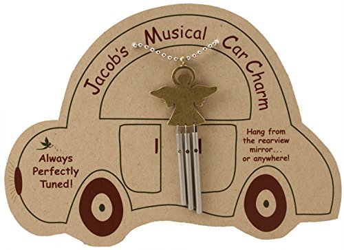 Jacob'S Musical Chimes 43237-2 Jacob'S Musical Car Charm, Angel, Mini Wind Chime thumb #1