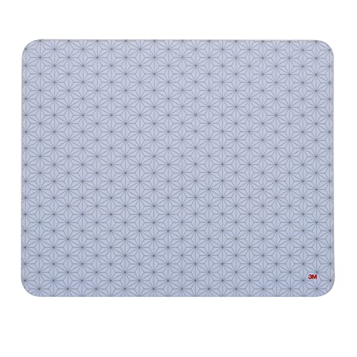 3M Precise Mouse Pad with Repositionable Adhesive Back, Enhances the Precision of Optical Mice at Fast Speeds, 8.5" x 7", Frostbyte (MP200PS2)