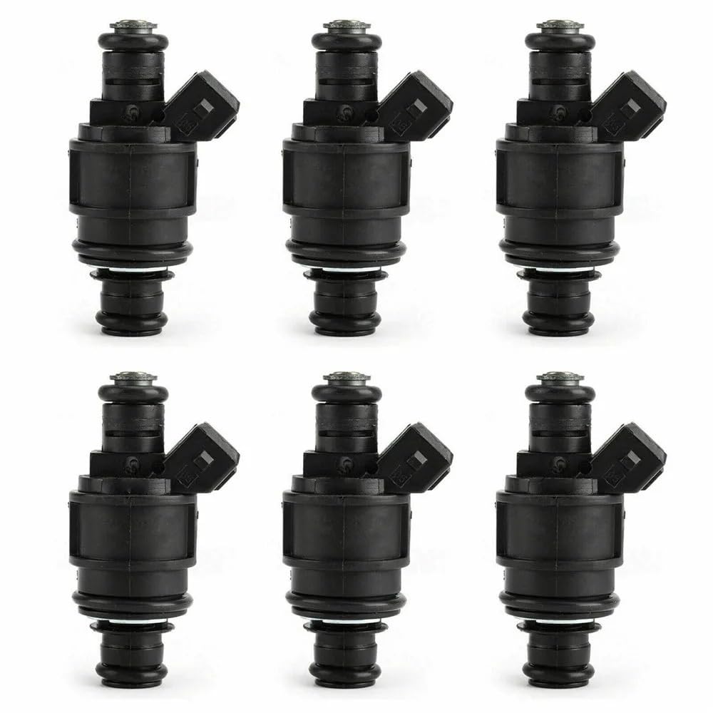Fuel Injector Nozzle Auto Parts Injectors Compatible for Vauxhall Astra Zafira Compatible for Land Rover Freelander 5Wk93151 90536149 6Pcs