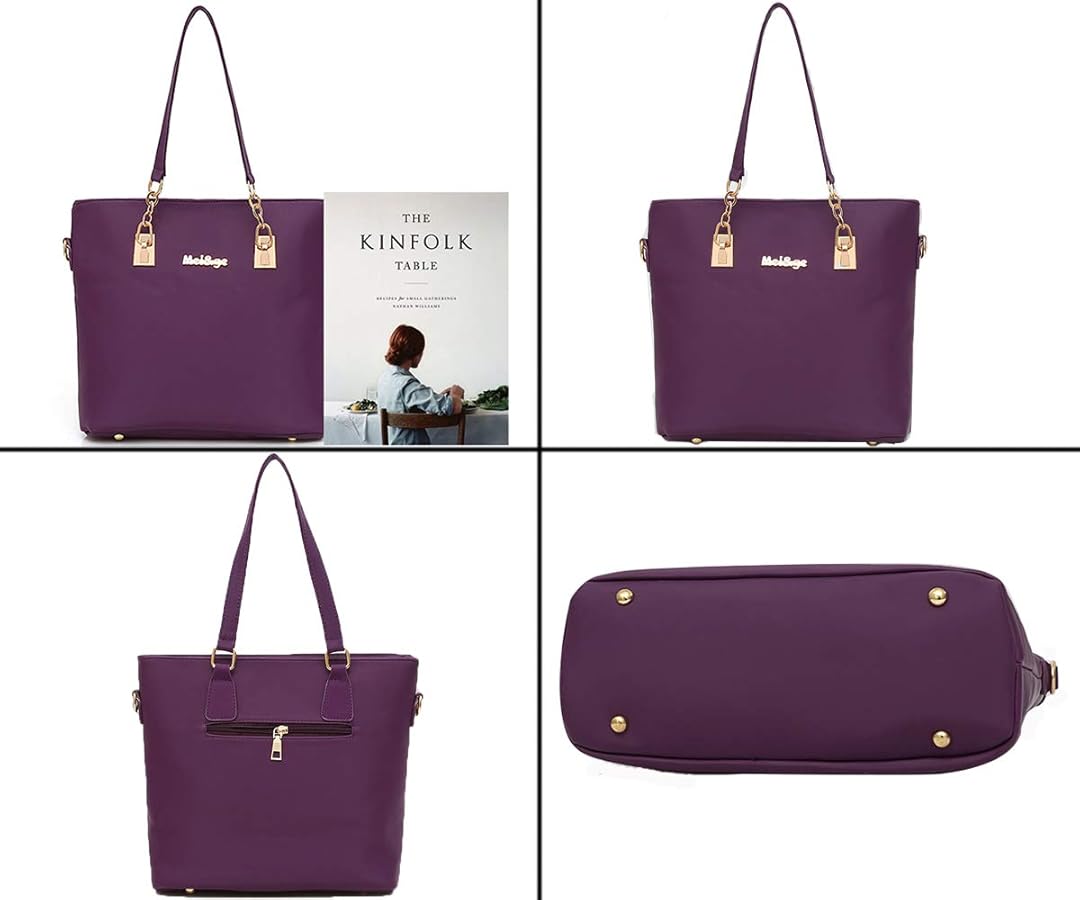 Amazon.com: Dayfine 6-Pcs Handbags and Purses for Women Waterproof