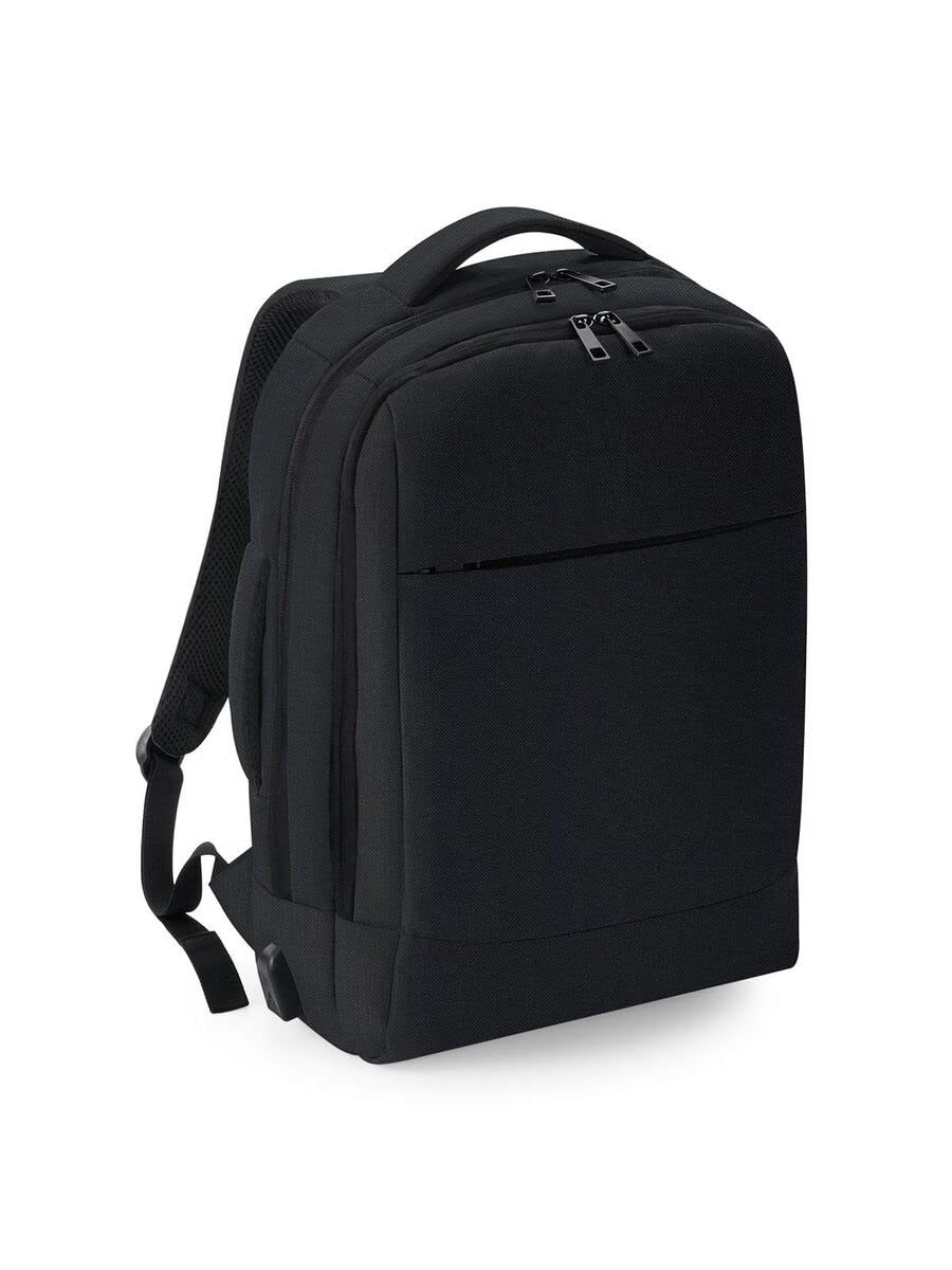 QuadraQ-tech Charge Convertible Backpack (QD990) - Laptop Digital Rucksack - Black