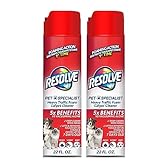 Resolve Pet Specialist Heavy Traffic Foam Carpet Cleaner, Pet Stain & Odor Remover, 22 oz Cans, 2 Pack