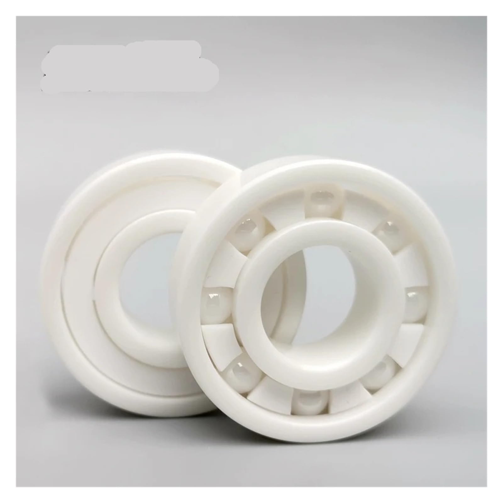 Roulement entièrement en céramique de zircone, 1 pièce, 6300 6301 6302 6303 6304 6305 6306 6307 6308, résistant à la corrosion et non magnétique(6306 30x72x19)