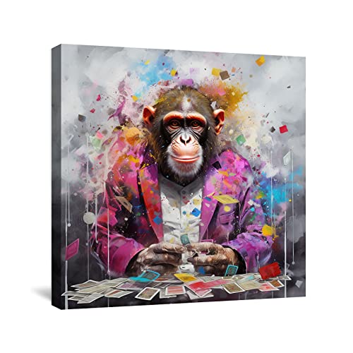 Impression sur toile HD moderne coloree pour un tableau decoration murale durable