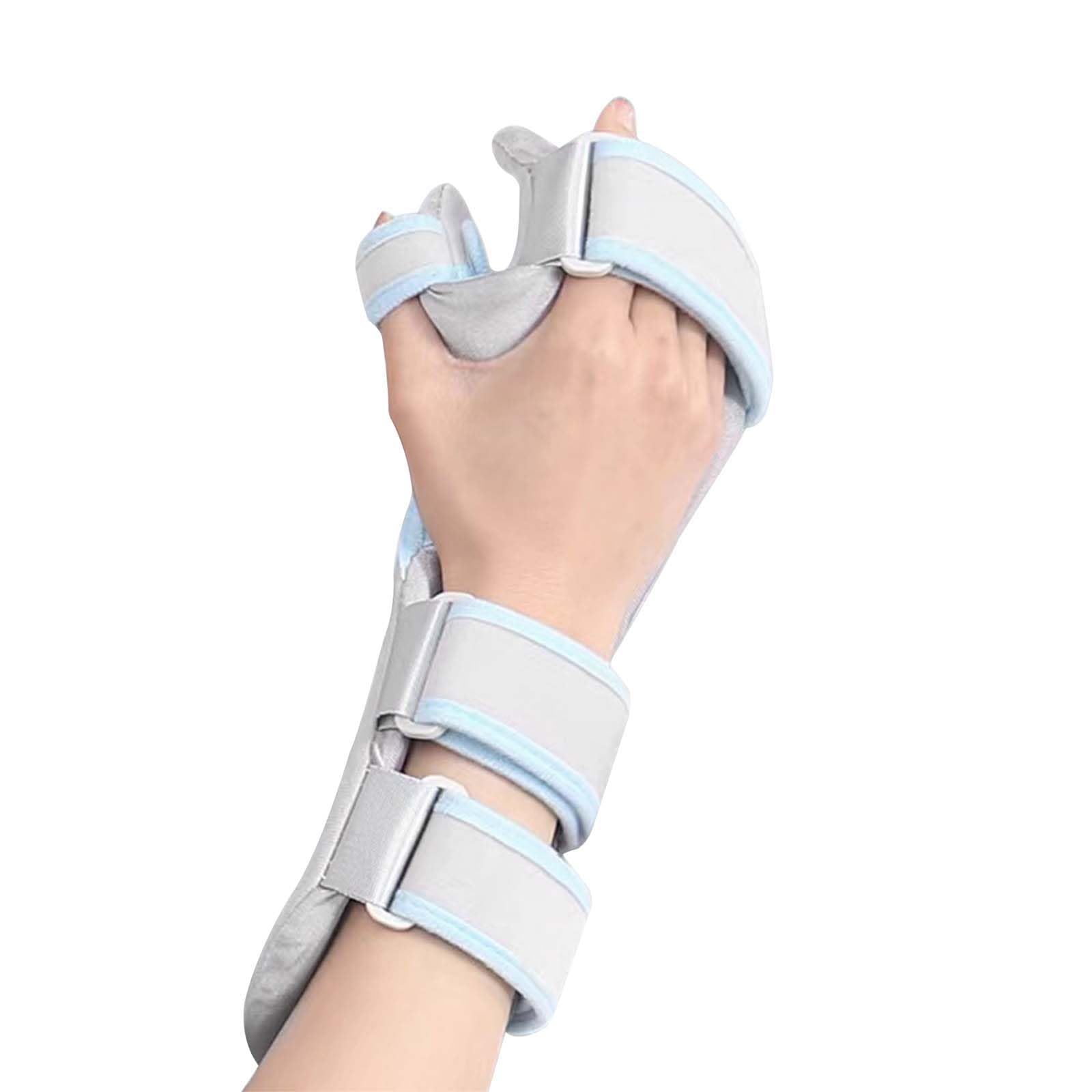 HAILM Hand Splint Brace Fingers Wrist Sleep Support Thumb Stabilizer Wrap for Arthritis Mild Cramps Tendonitis Carpal Tunnel