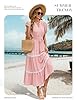 Dressystar Women's Puff Sleeve Boho Maxi Dress V N... #1