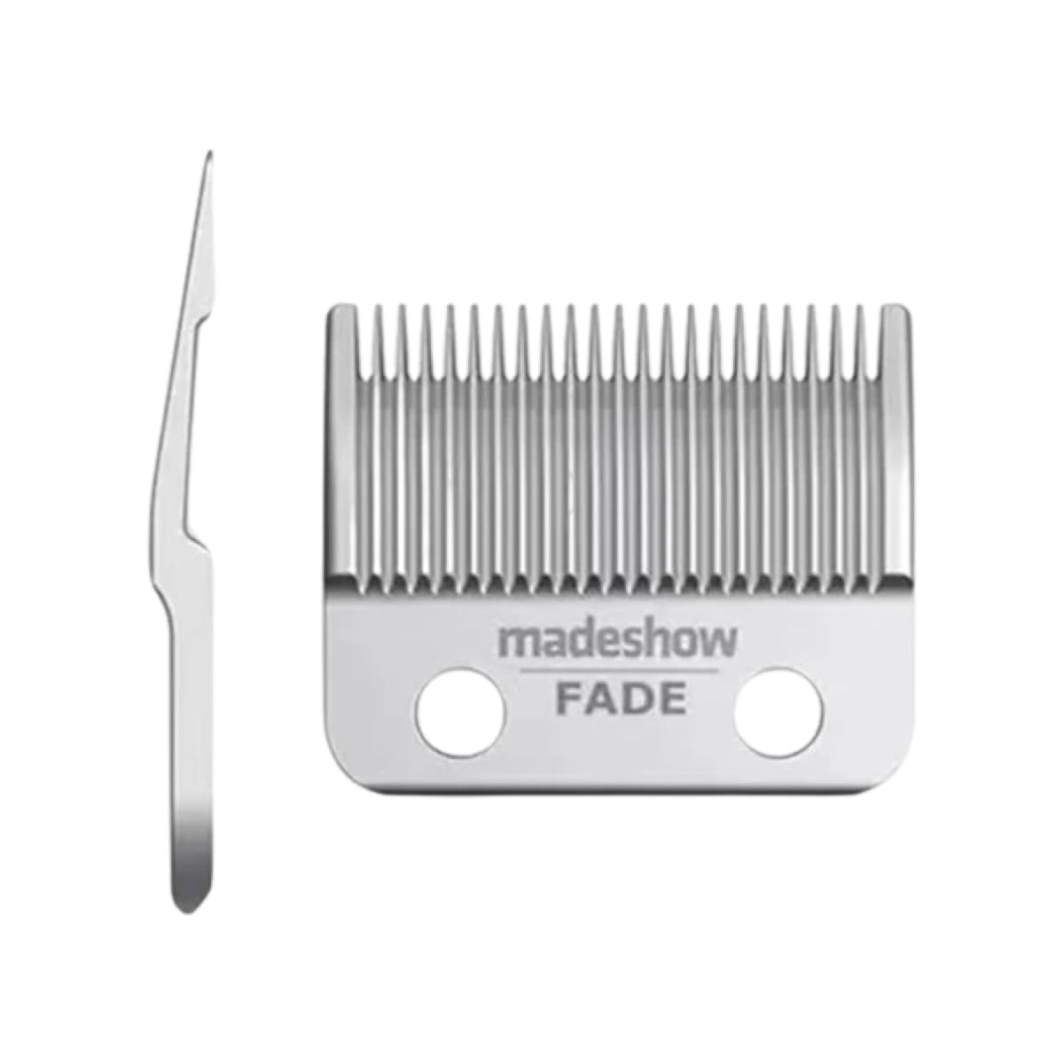 Madeshow Wedge Fade Silver Clipper Blade Cutter M5F Replacement Kit Jrl OEM UK