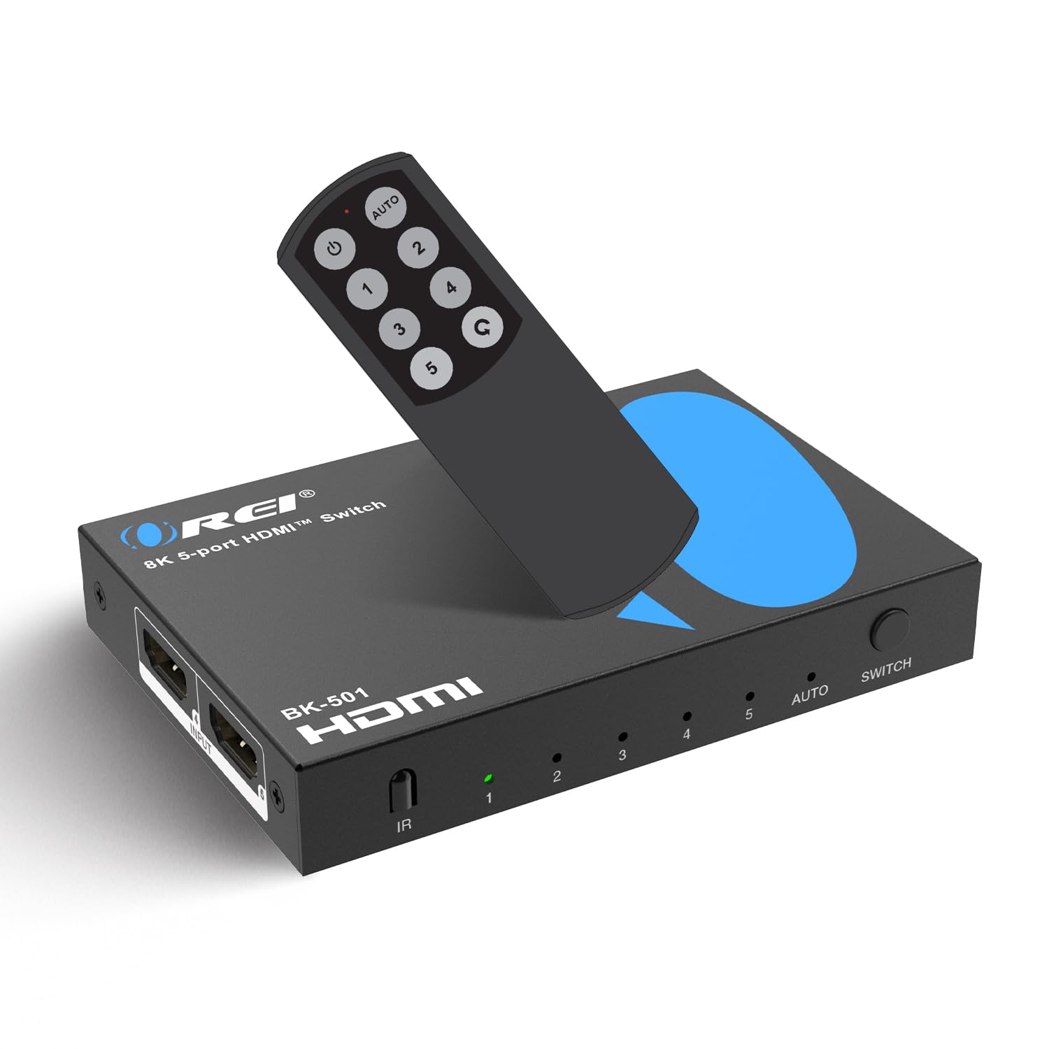Amazon.com: OREI 8K HDMI Switch 5 in 1 Out – HDMI 2.1 Switcher 4K