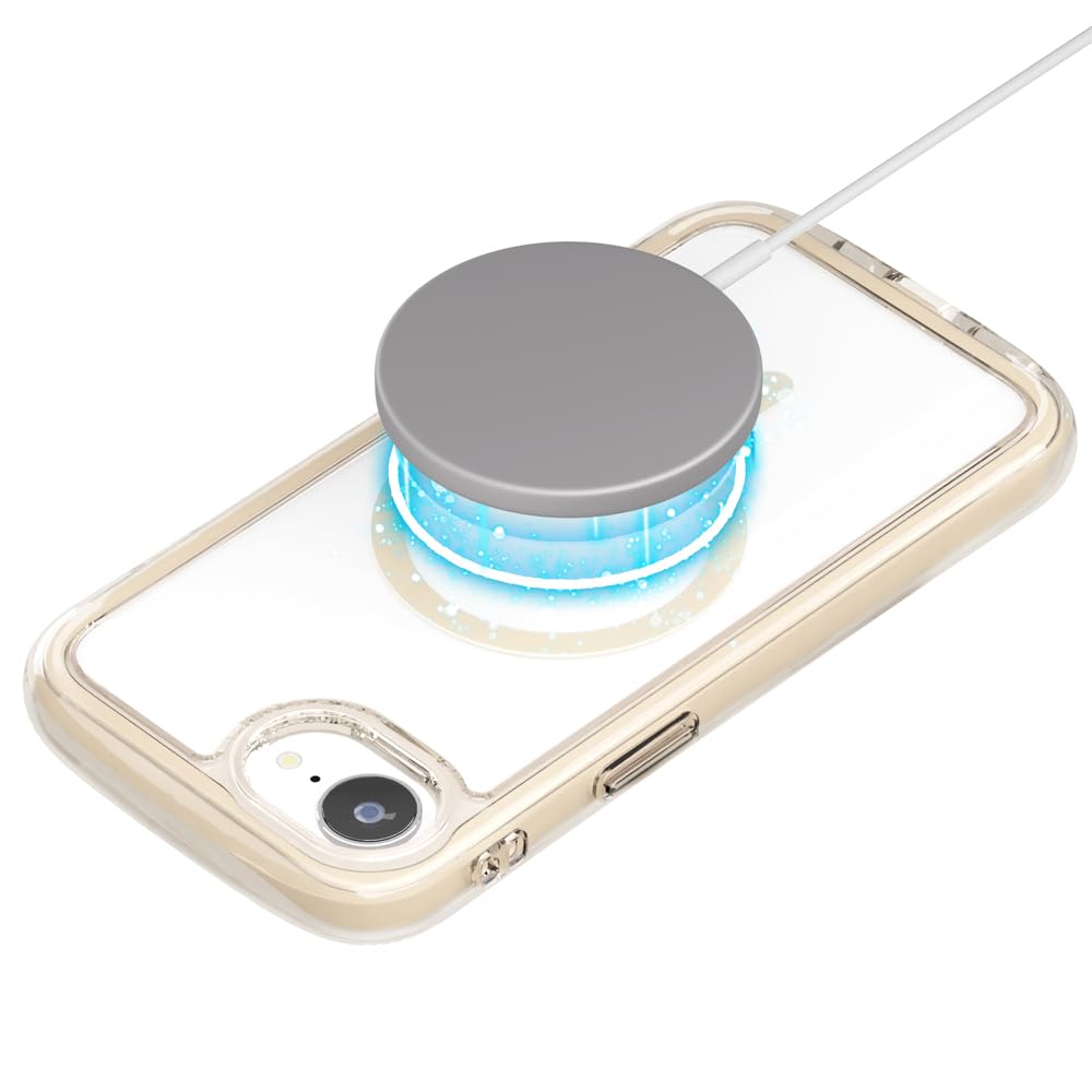 iPhone17e / iPhone16e 用 MagSafe対応 エアクッションケース モカ PG-25KMA02BE