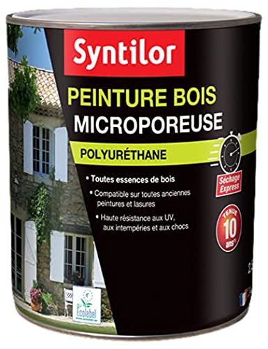 Syntilor - Peinture Bois Ultra Protect Châtaignier Satiné RAL 8003 2,5L