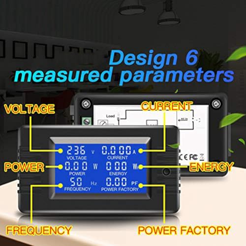 Multimètre de panneau AC pour éviter les surcharges électriques avec transformateur - 7