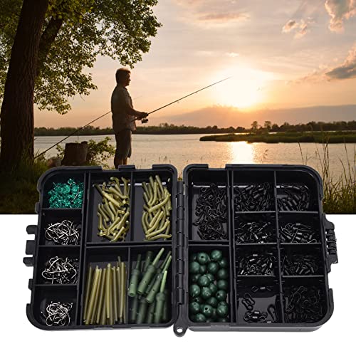 Kit de matériel de pêche premium de 421 pièces en acier robuste et caoutchouc durable - 7