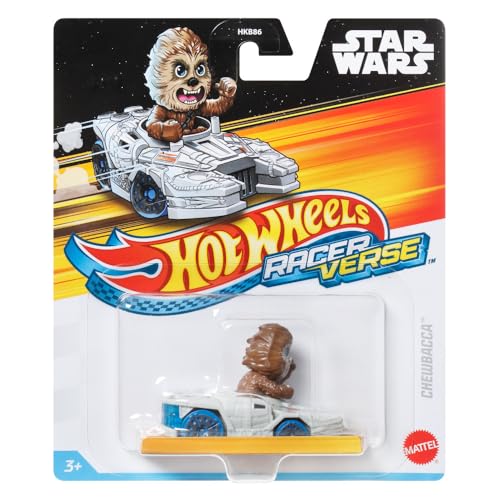 Hot Wheels RacerVerse Star Wars Chewbecca Carro de Carreras miniatura 6