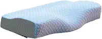 Travesseiro Ortopédico Cervical NASA Viscoelástico D40 – Suporte Ergonômico com Carvão Ativado, Hipoalergênico, Antiácaro e Altura Dupla 12/10cm para Sono Reparador - Nexus Market
