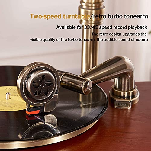 Tourne-Disque Vintage, Platine Vinyle rétro Gramophone Haut-Parleur Caisson de Basses Tourne-Disque avec Haut-parleurs… - Les Beatles, Paul McCartney, John Lennon, RIngo Starr, George Harrison Tourne-Disque Vintage, Platine Vinyle rétro Gramophone Haut-Parleur Caisson de Basses Tourne-Disque avec Haut-parleurs… – Image 7