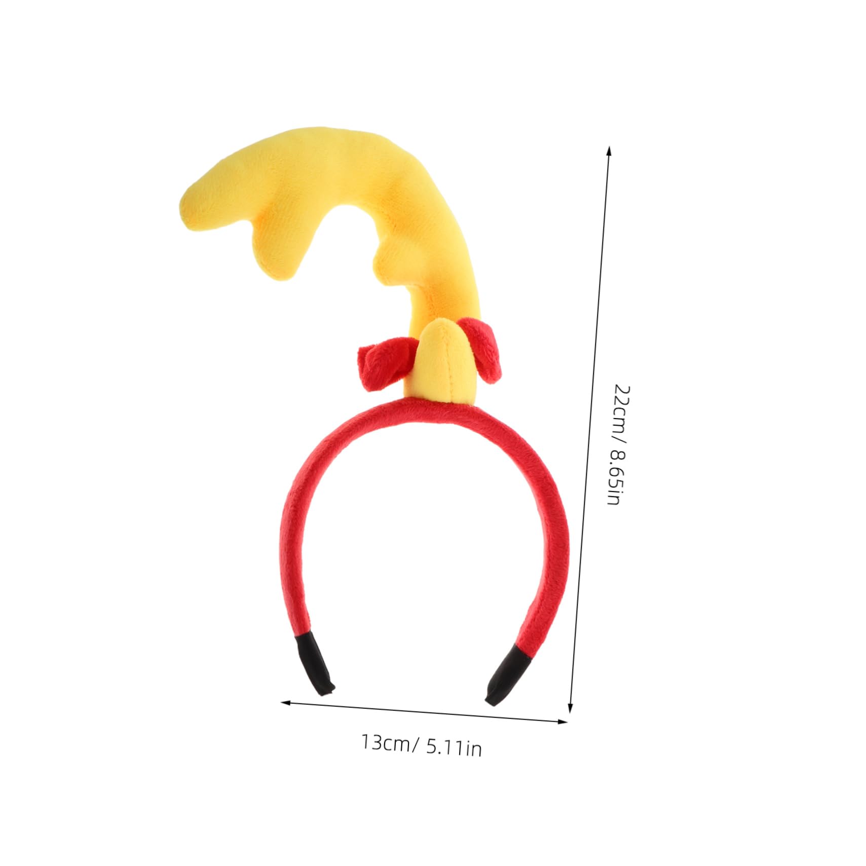 Baluue Adorable Dog Headband for Small Pets Cute Puppy Headband for Parties and Weddings Lightweight and Comfortable Design Photo Prop for Dogs and Cats S