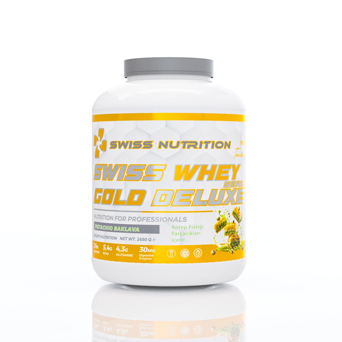Swiss Whey Gold Deluxe (1650, Baklava) : Amazon.com.tr: Sağlık ve