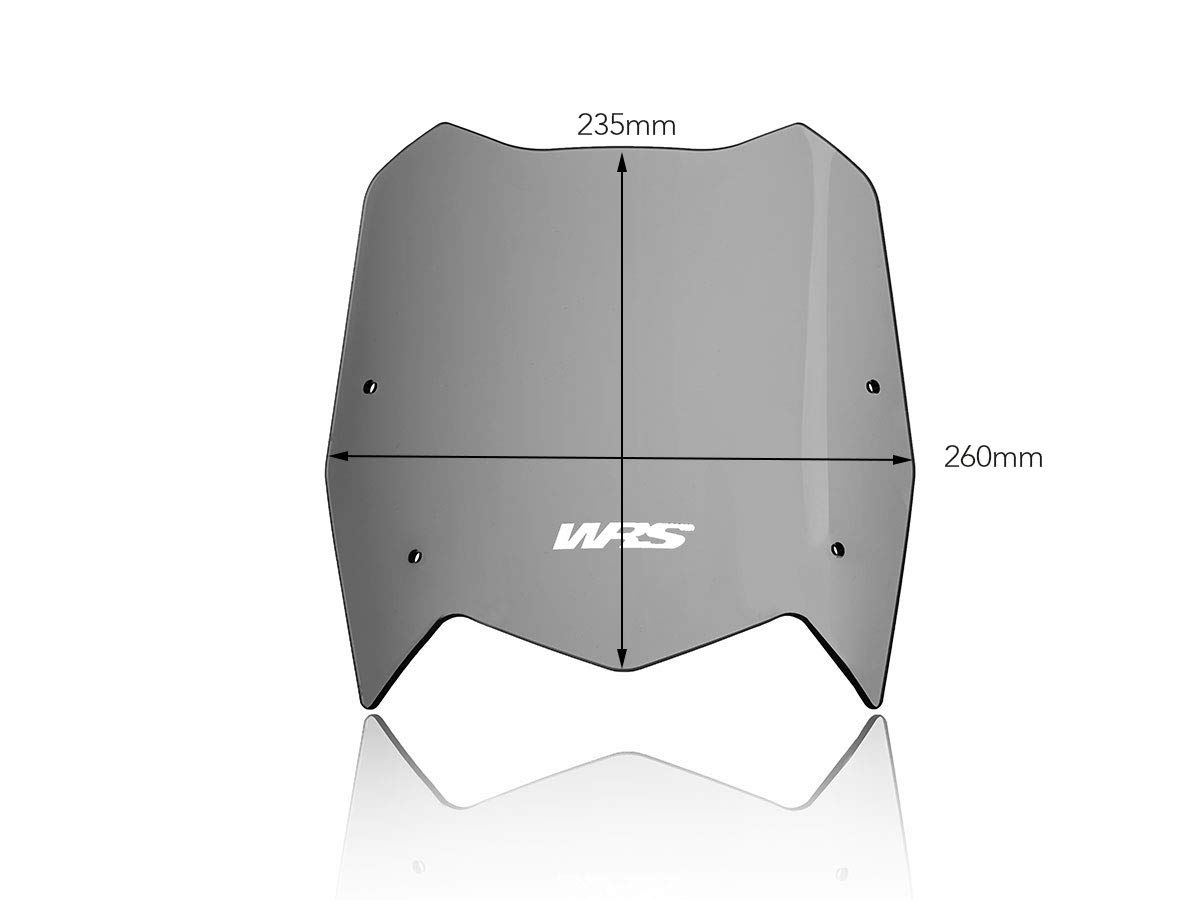 CUPOLINO SPORT FUME SCURO WRS TENERE 700 2019-2024