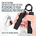 Logest Metal Hand Grip Set, 100LB-350LB 6 Pack No Slip Heavy-Duty Grip Strengthener with Gift Box, Great Wrist & Forearm Hand Exerciser, Home Gym, Hand Gripper Grip Strength Trainer