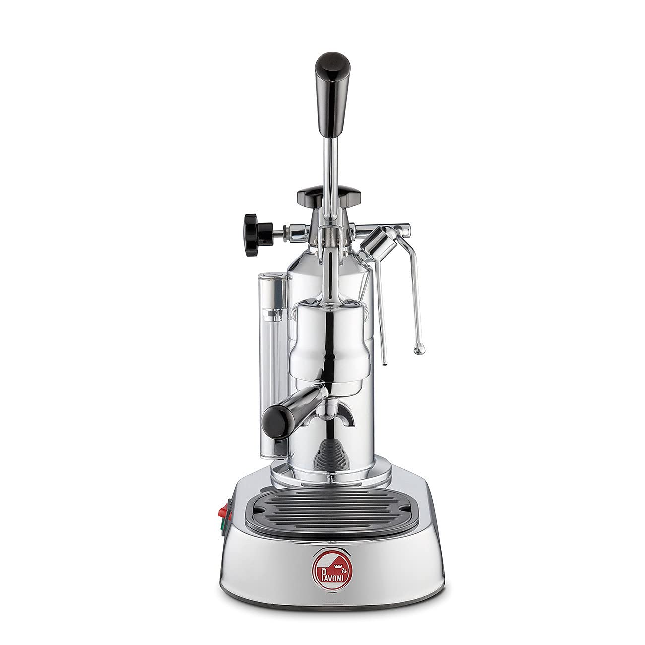 La Pavoni LPLELQ01EU, Macchina espresso Europiccola Lusso, Chrome/noir