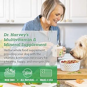 Dr Harveys Herbal Multivitamin and Mineral Supplement for Dogs 7 Ounces  Cucciolini Doodles Dr Harveys herbal multi vitamin and mineral supplement for dogs 7 ounces   cucciolini doodles
