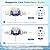 Salt Cell Chlorine Generator for Above-Ground Pools up to 11,887 Gallons, Upgraded LC-100 Saltwater Chlorinator System with App Remote Control