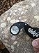 40X Jewelers Loupe Jewelry Magnifier LED/UV Illuminated, Pocket Hand Lens Loop Magnifying Glass with Case for Gardening Kids,Coin, and Rock Collecting by Wesley's as you wish