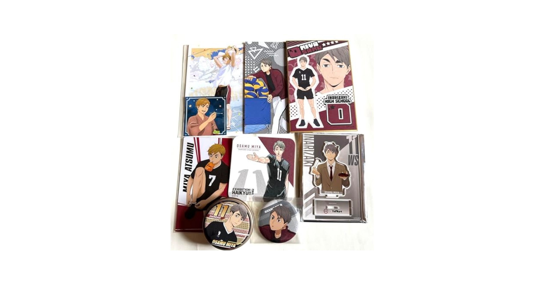 Amazon.co.jp: ハイキュー︎ 稲荷崎 宮兄弟 グッズセット 25NY