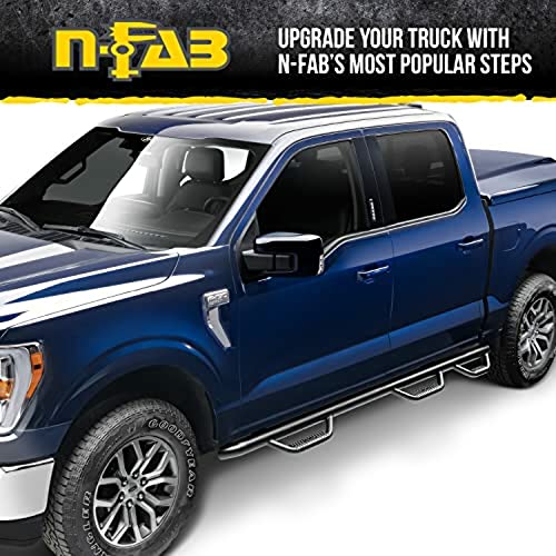 N-Fab Nerf Steps Gloss Black para Ford F-250/F-350 2017-2022 miniatura 5