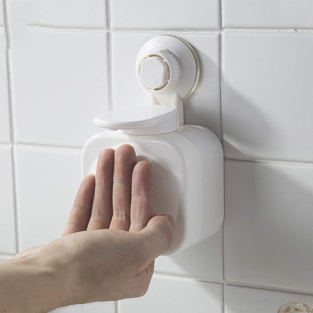 Bottiglia con Pompa per Dispenser di Sapone Liquido Ricaricabile da Bagno per Ripiani di vanità, lavello da Cucina - Contiene Sapone per Le Mani