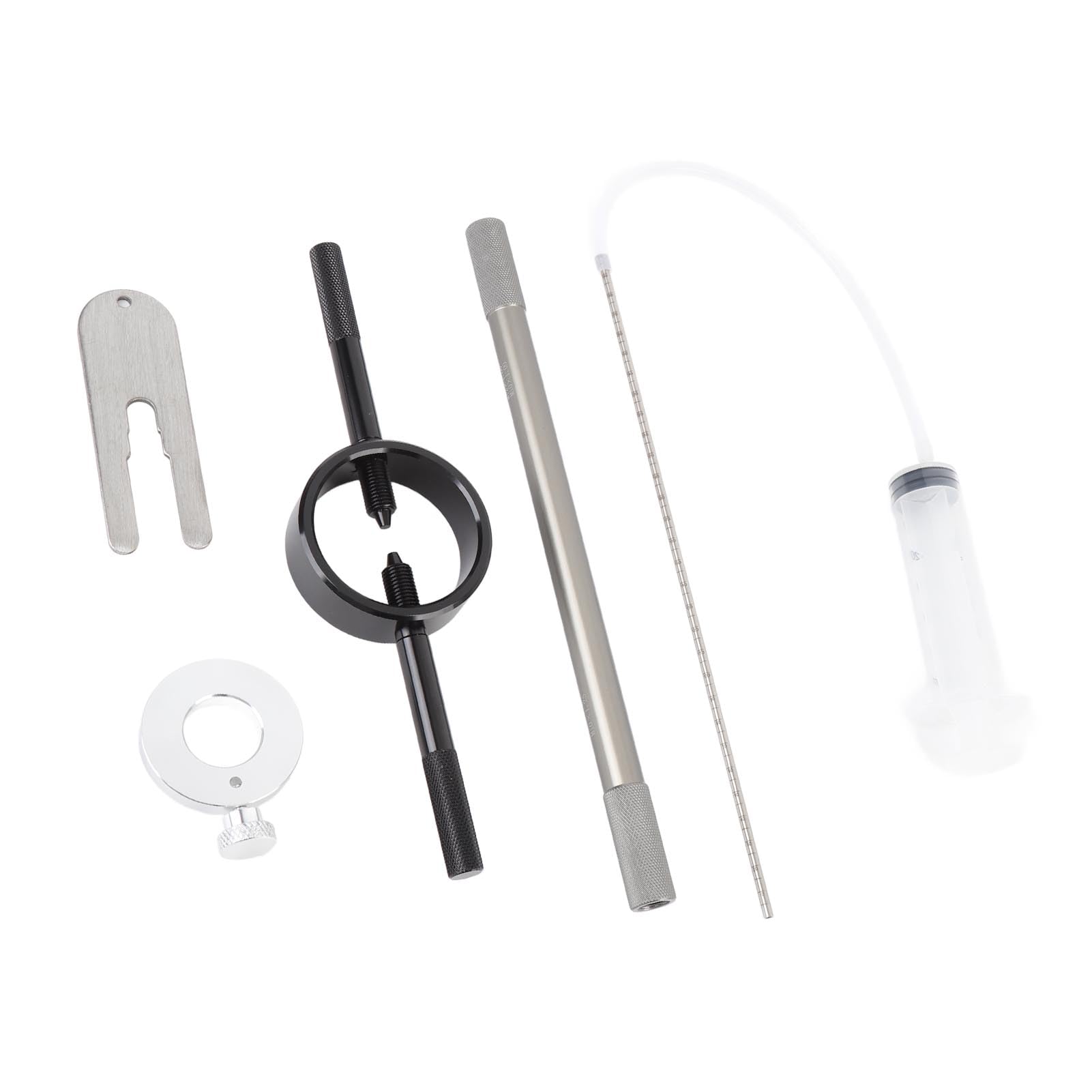 KIMISS Kit di Strumento di Servizio Forchetta Strumento Olio Forcella e Molla per Cartuccia Normale e Forchette Invertite - Set di Strumenti di Manutenzione Motociclistica