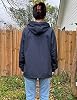 Chaqueta de lluvia para mujer TCOT, impermeable y cortavientos, ligera y portátil 6